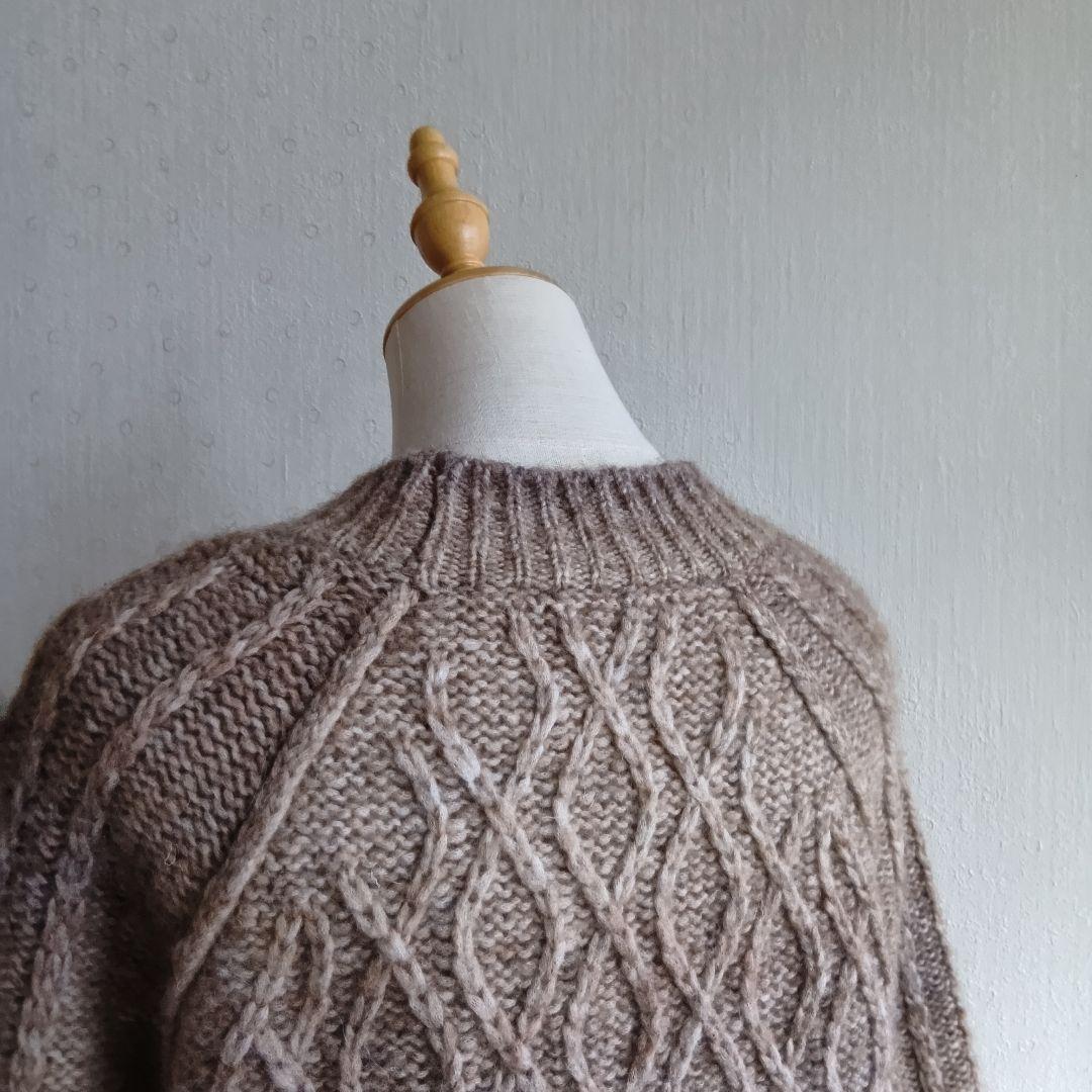 'S Max Mara ニットワンピース ケーブル グラデーション 'S Max Mara ニットワンピース ケーブル グラデーション