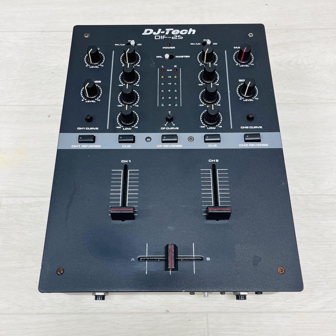 DJ-Tech DJミキサー スクラッチミキサー DIF-2S