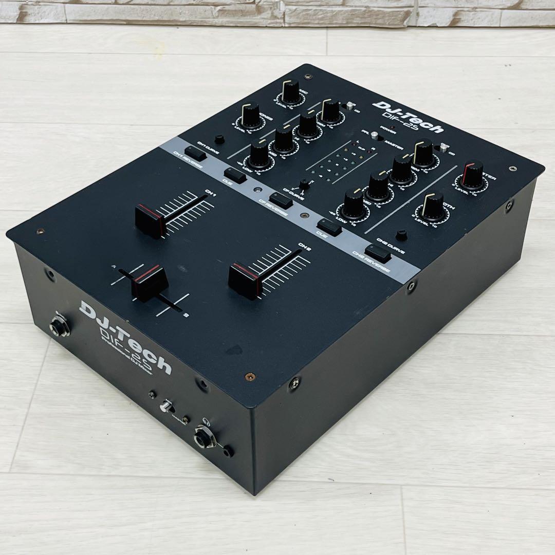 DJ-Tech DJミキサー スクラッチミキサー DIF-2S