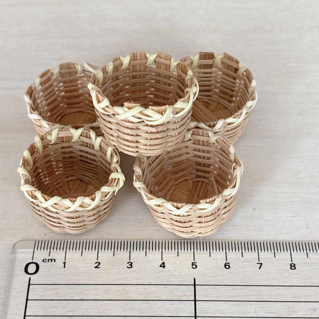 ミニチュア⭐︎かご/カゴ/籠　11種類45個