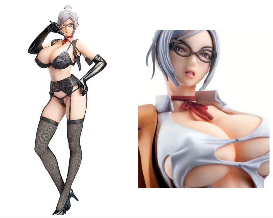 【監獄学園】　副会長　裏生徒会　白木芽衣子　セクシー　フィギュア　２体セット