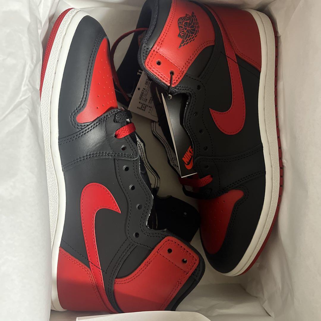 靴 Nike Air Jordan 1 High 85 Bred 29cm