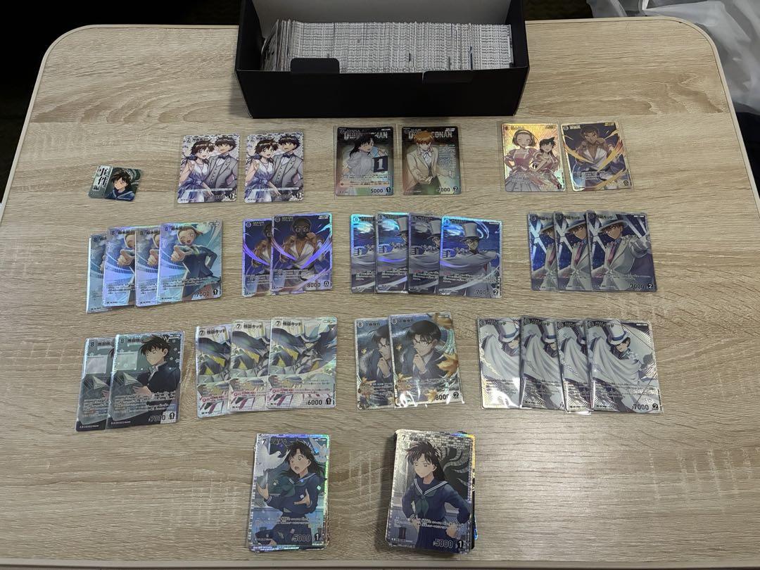名探偵コナン 黒影の襲来 17枚 sr rp cp r 名探偵コナンカードゲーム