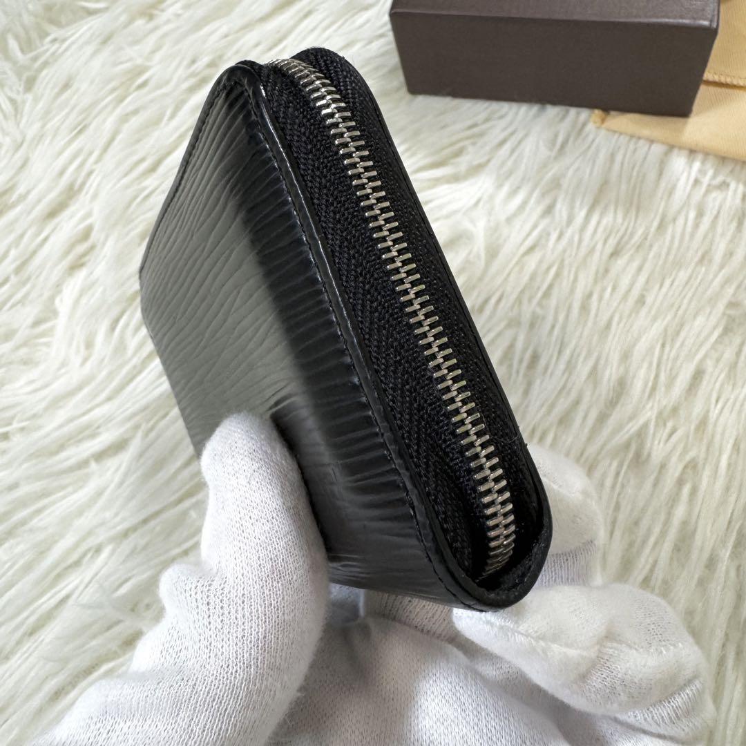 【美品】 ルイヴィトン ジッピーコインパース エピ コインケース 黒