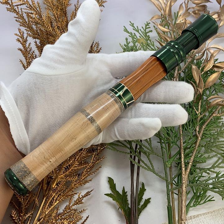 コルクグリップ 創作用パーツセット 天然木 瘤 銘木 ベイトロッドグリップ