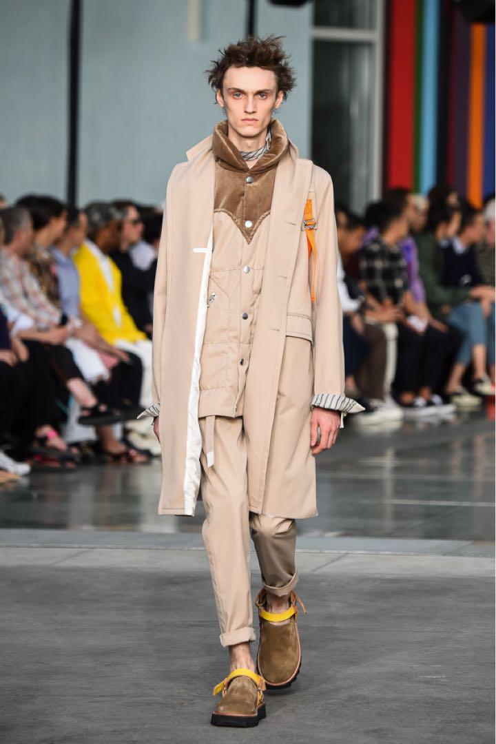 sacai スタンドカラー ベスト