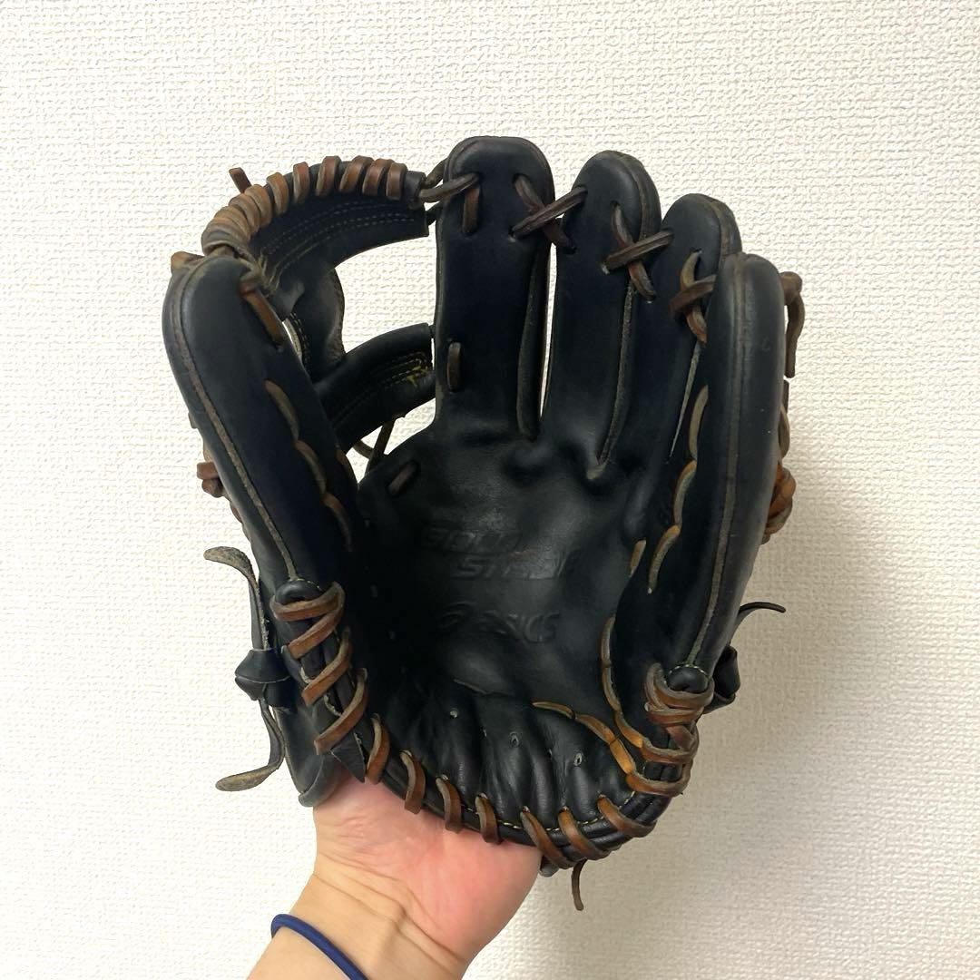 185 アシックス ゴールドステージ 即戦力 軟式 内野手用グローブ