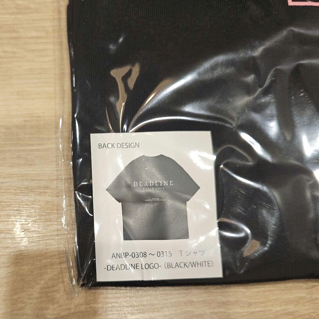 新品　BLACKPINK Tシャツ DEADLINE ショート丈Tシャツ　黒