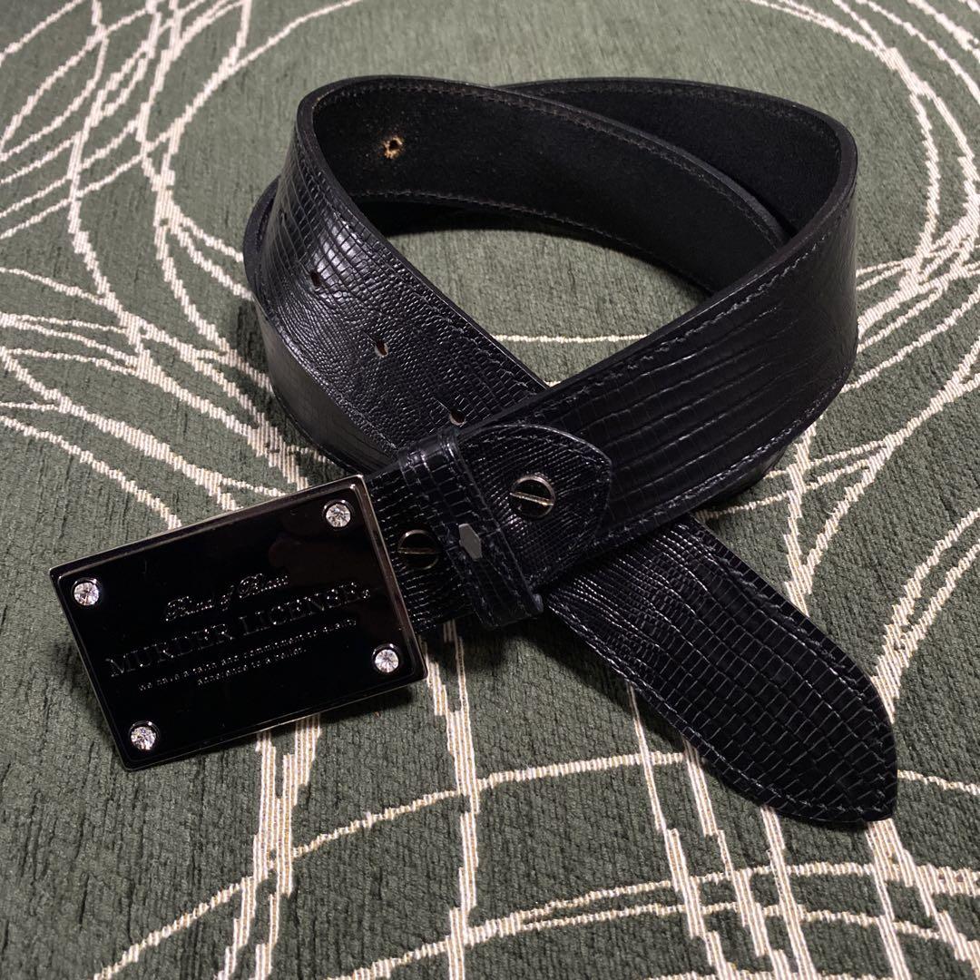 MURDER LICENSE ラムレザーライダース Y2K ブラック Murder license 00s emo black belt - メルカリ