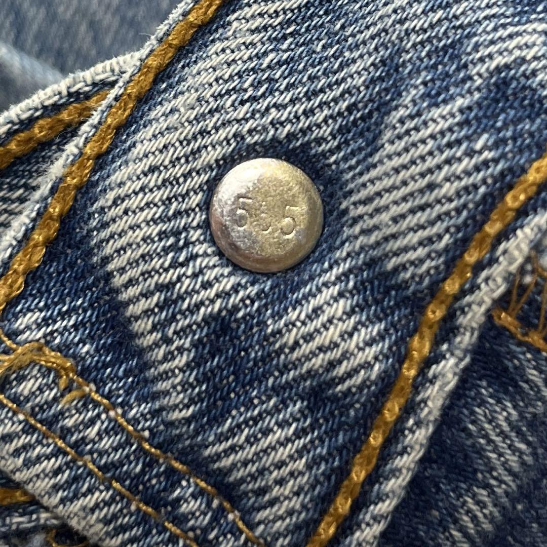 90s LEVI’S 501 グランジダメージデニム リーバイス 赤耳 BIGE
