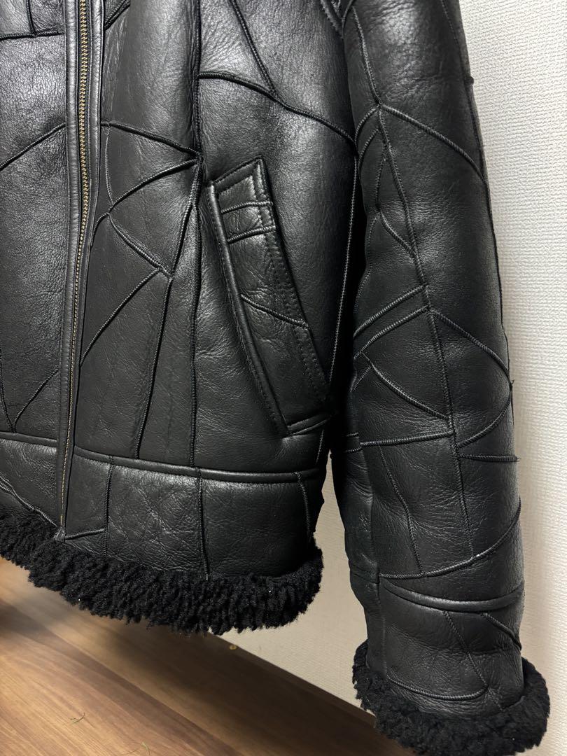 ジャケット・アウター Supreme Patchwork Shearling B-3 Jacket