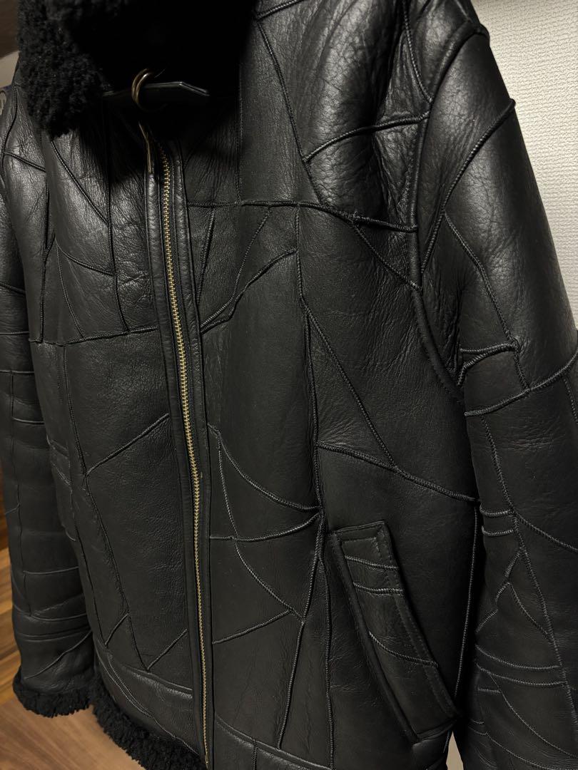 ジャケット・アウター Supreme Patchwork Shearling B-3 Jacket