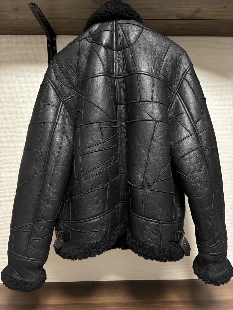ジャケット・アウター Supreme Patchwork Shearling B-3 Jacket