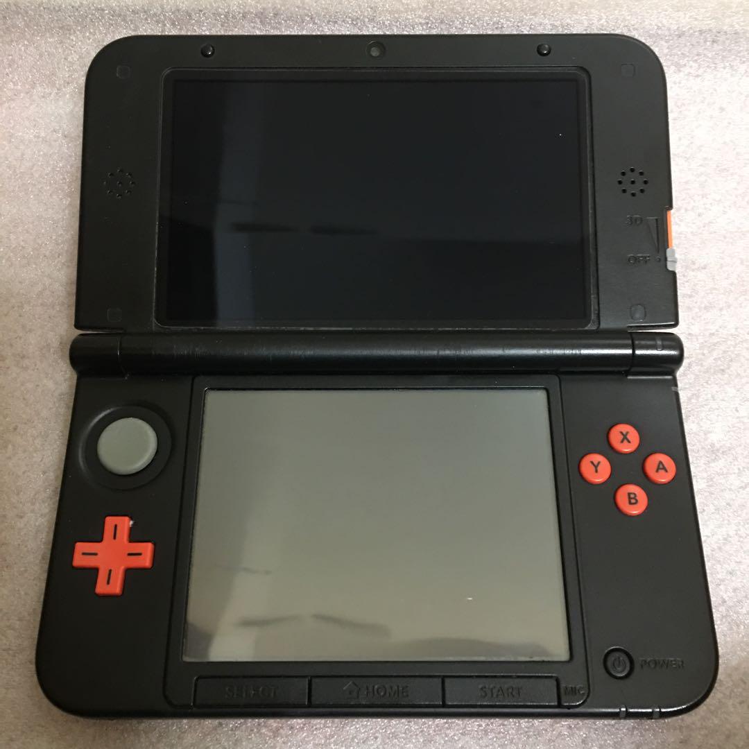 684 Nintendo 任天堂 ニンテンドー 3DS LL オレンジ ブラック
