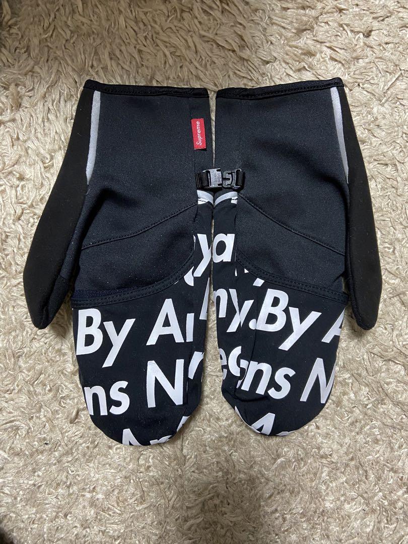 supreme×the north face グローブ