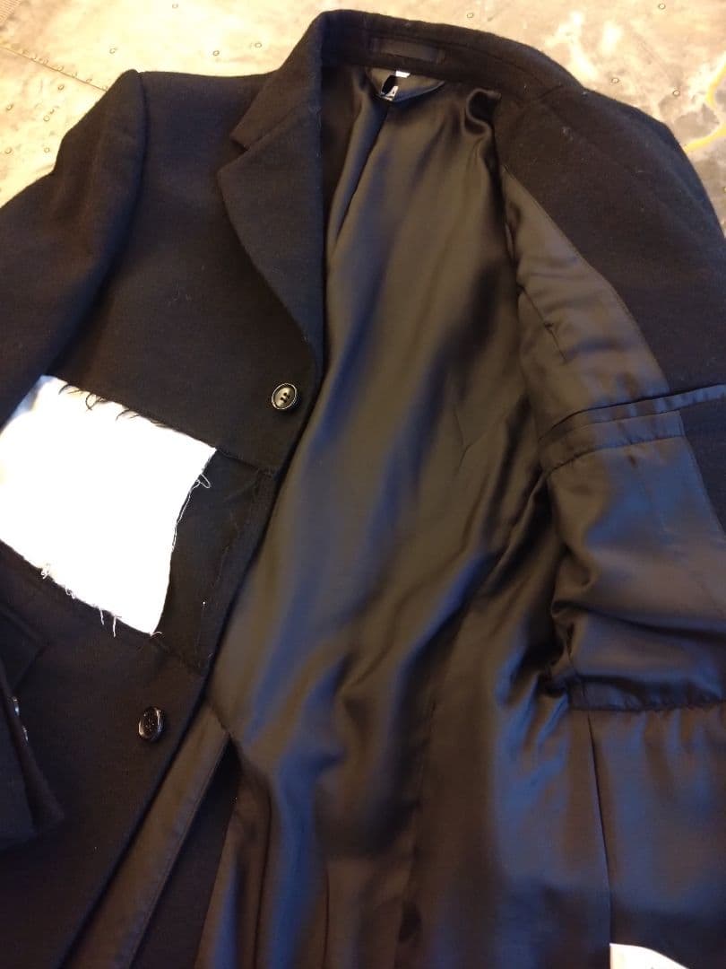 コムデギャルソンブラック、チェスターコートS