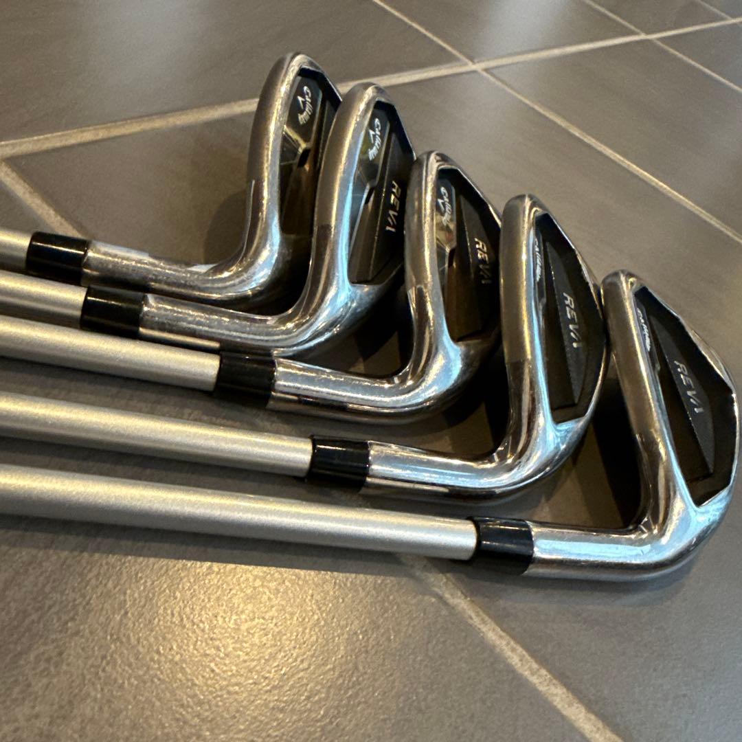Callaway REVA アイアンセット フレックスL Callaway REVA アイアンセット フレックスL
