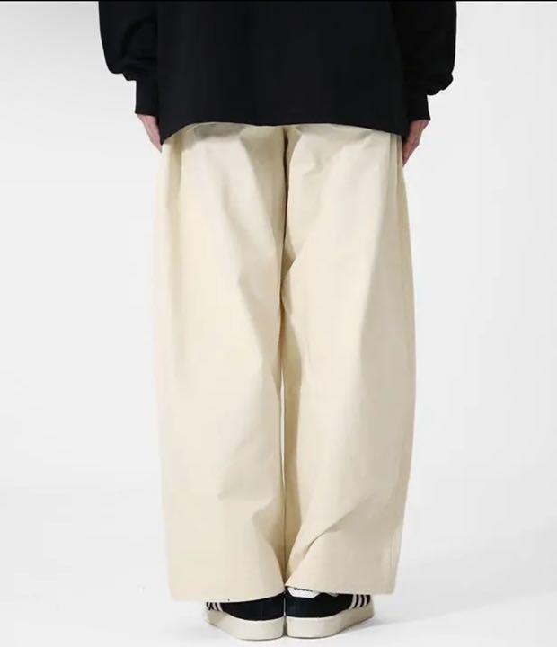 ブローム STUDIO SORTE S CREAM 9N3hA-m61372049232 NICHOLSON ボリュームパンツ ㊧どのサイト