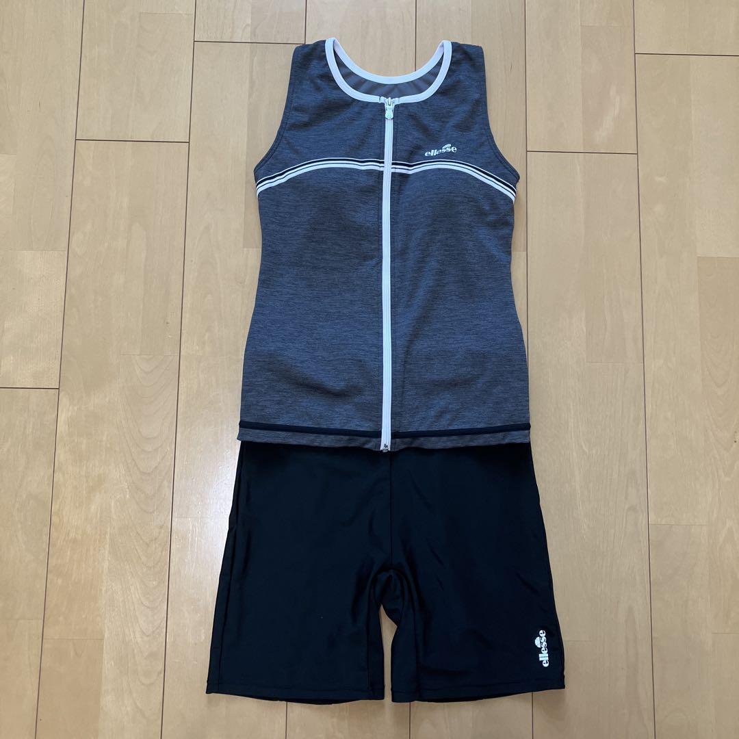 新品未使用】ellesseエレッセレディース水着 Mサイズ ブラック