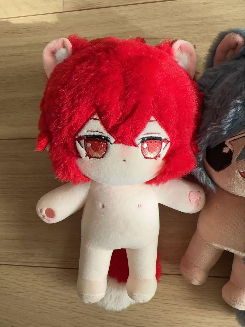 Genshin 原神　ガイア　ディルック　ぬいぐるみ　着せ替え　20cm ペア