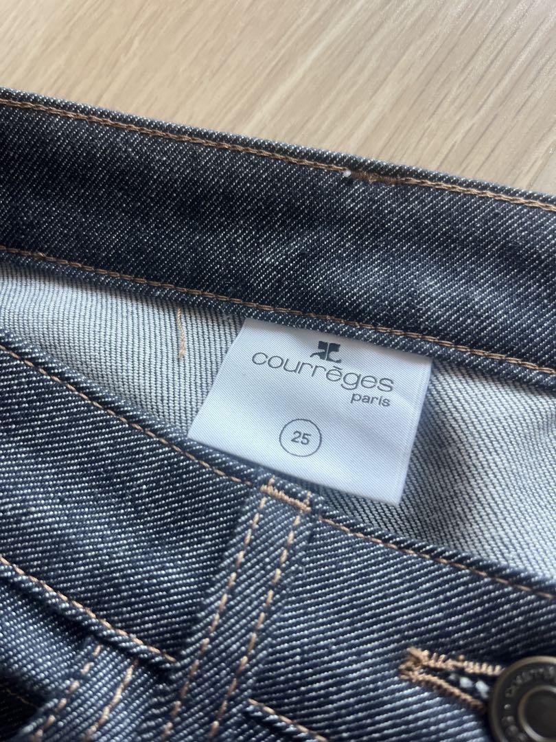 25SS 新品courrèges BOOTCUT DENIM PANTS