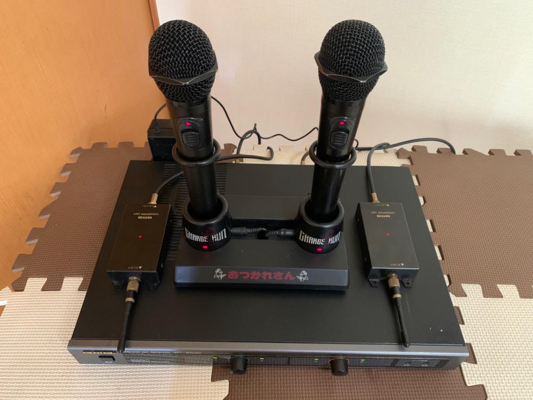 BMB-WT8500レーシーバーおよび無線ワイヤレスマイク(WM-860)セット