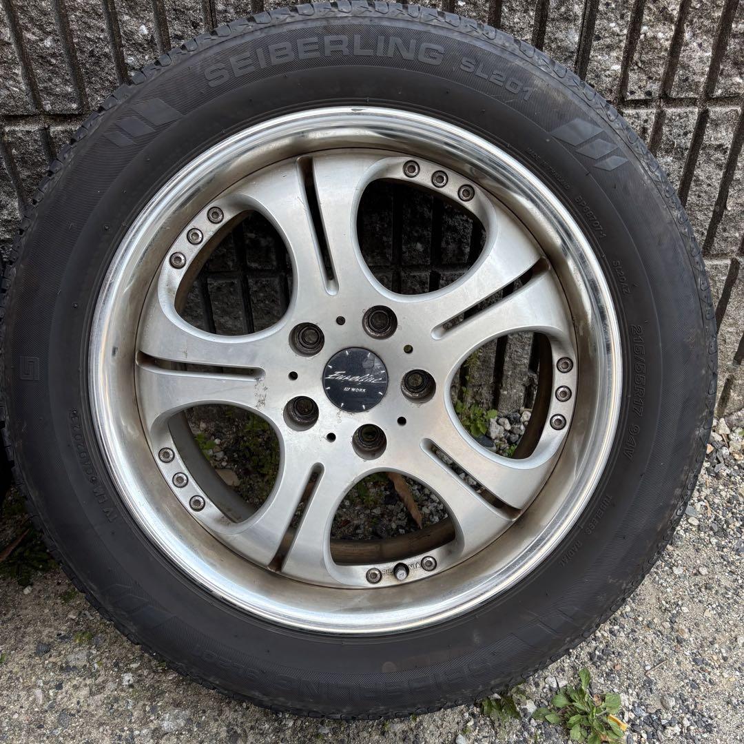 タイヤ・ホイール work3 215/55R17 SEIBERLING SL201