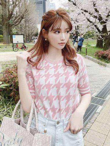 ♡新品♡完売品Rady千鳥柄半袖ニット
