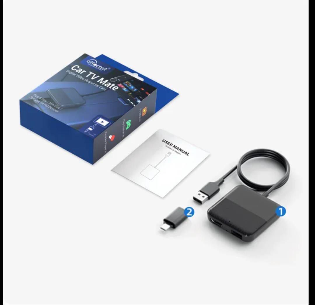 OTTOCAST オットキャスト 2024 Car TV Mate 未使用品新 デザイン