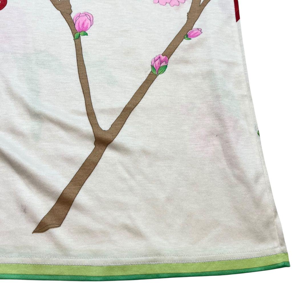 美品 LEONARD PARIS レオナール パリ Tシャツ カットソー 花柄