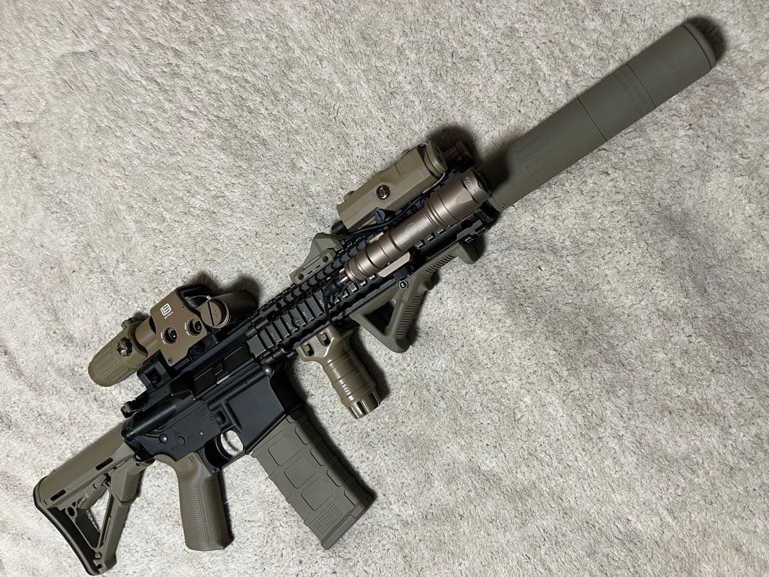 東京マルイ mk18 mod.1 ガスブローバック カスタム付 属品多数
