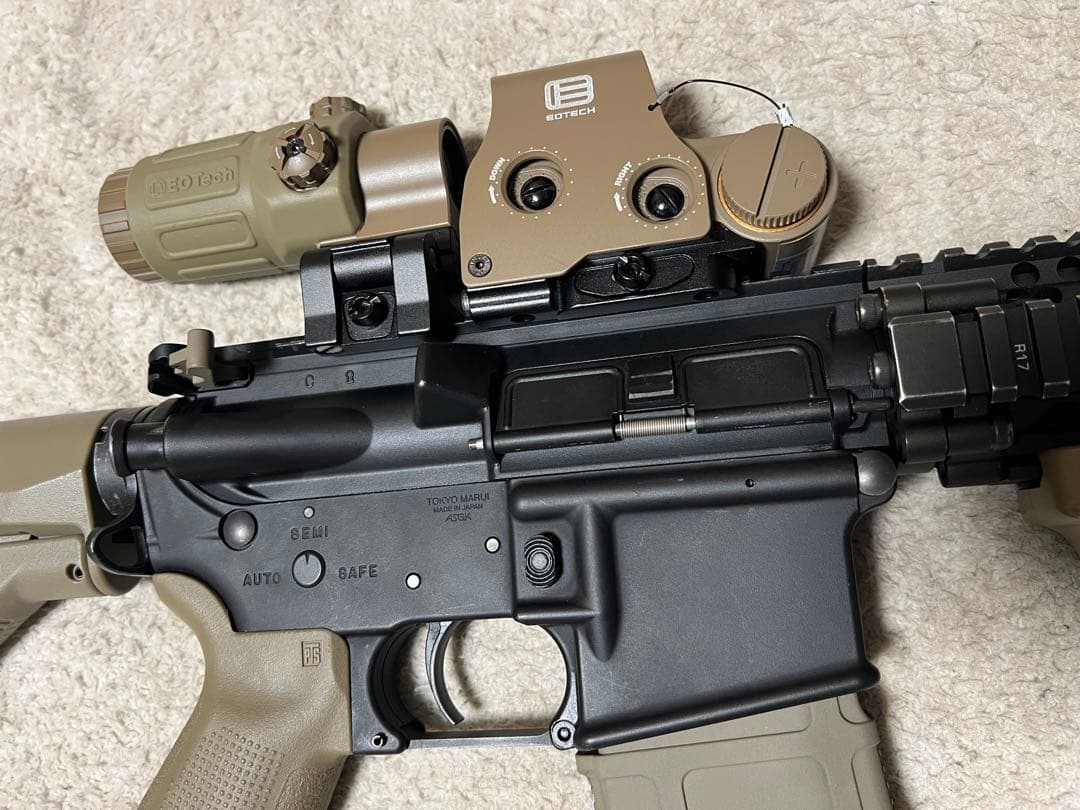 東京マルイ mk18 mod.1 ガスブローバック カスタム付 属品多数