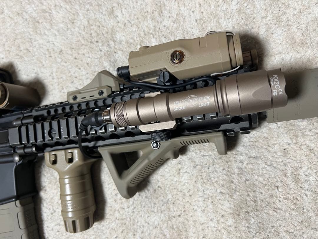 東京マルイ mk18 mod.1 ガスブローバック カスタム付 属品多数