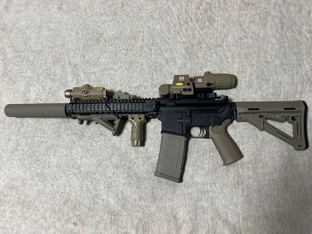 東京マルイ mk18 mod.1 ガスブローバック カスタム付 属品多数