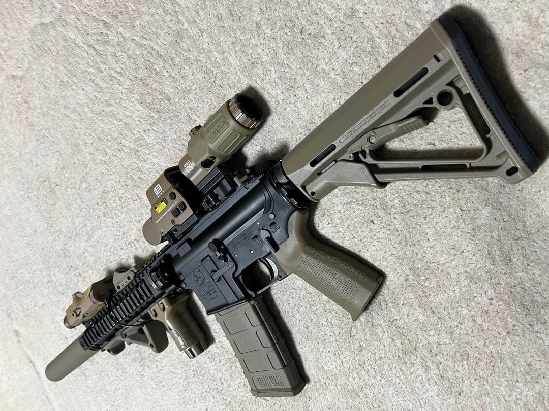 東京マルイ mk18 mod.1 ガスブローバック カスタム付 属品多数