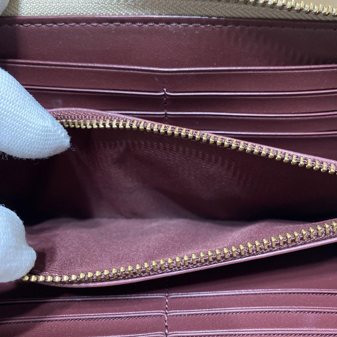 コーチ COACH　長財布　ディズニーシンデレラコラボ　シグネチャー
