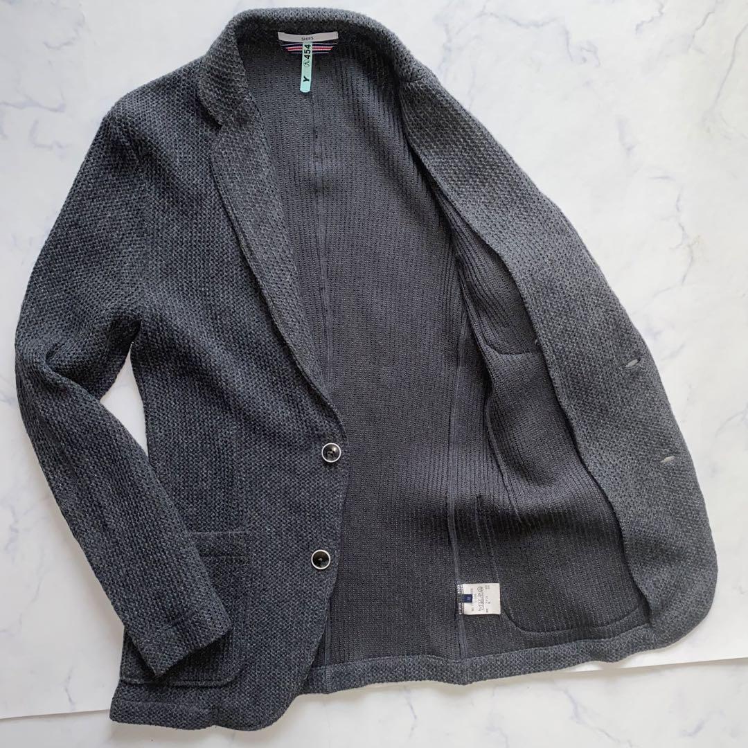 SHIPS クリーニング済　美品　ローゲージニット　オンオフ券用　S位　高級感◎