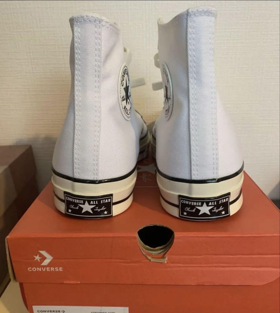 converse chuck 70 ct70 ホワイト 28cm us9.5