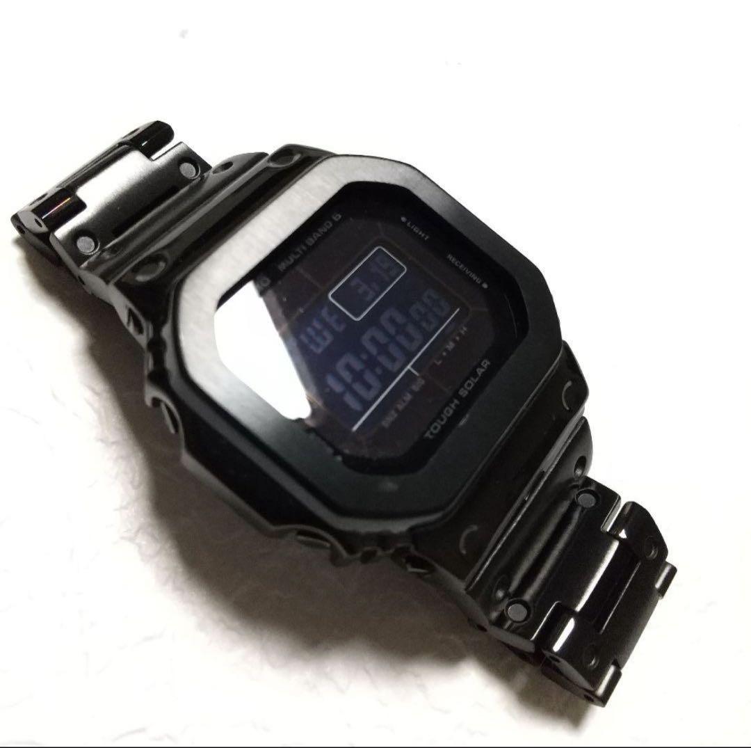 美品G-SHOCK Gショック フルメタル GWM5610 ブラック カスタム