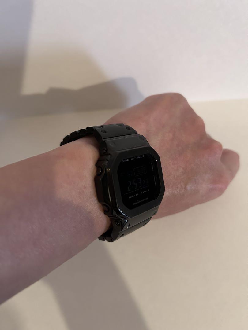 美品G-SHOCK Gショック フルメタル GWM5610 ブラック カスタム