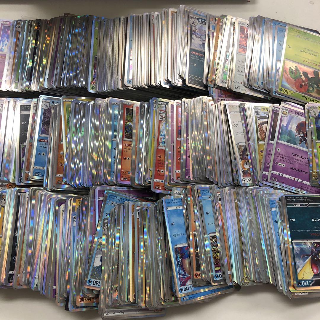 ポケモンカード大量まとめ売りRなど光り物レア約1000枚