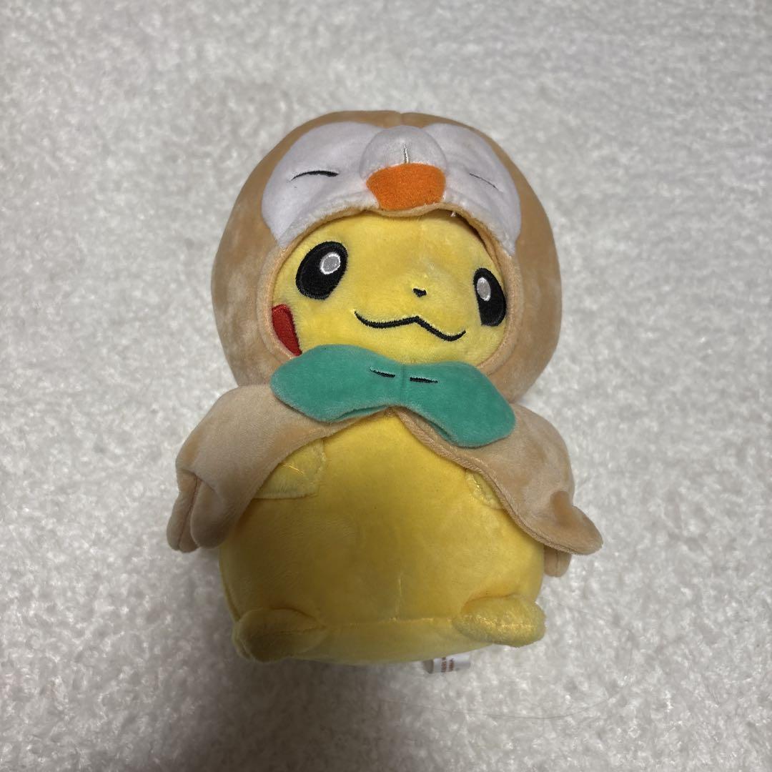 ぬいぐるみ モクローポンチョのピカチュウ ポケモンセンター