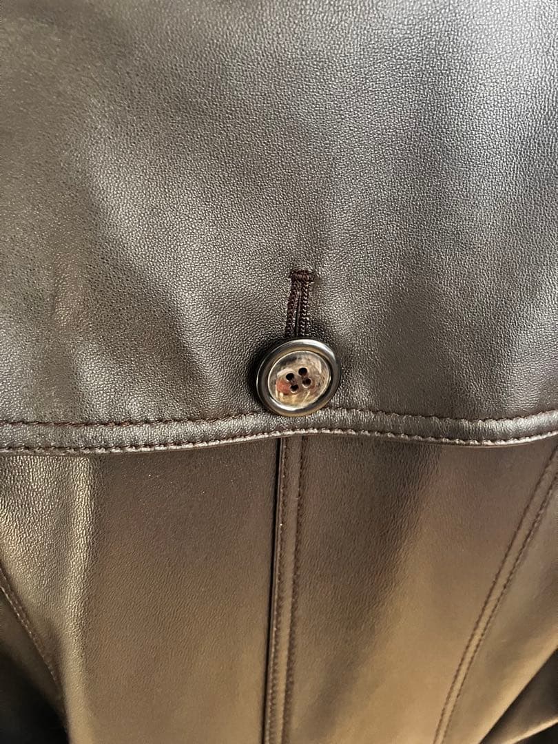 イタリアンラムスキン トレンチコートM GULLKHAN_COM