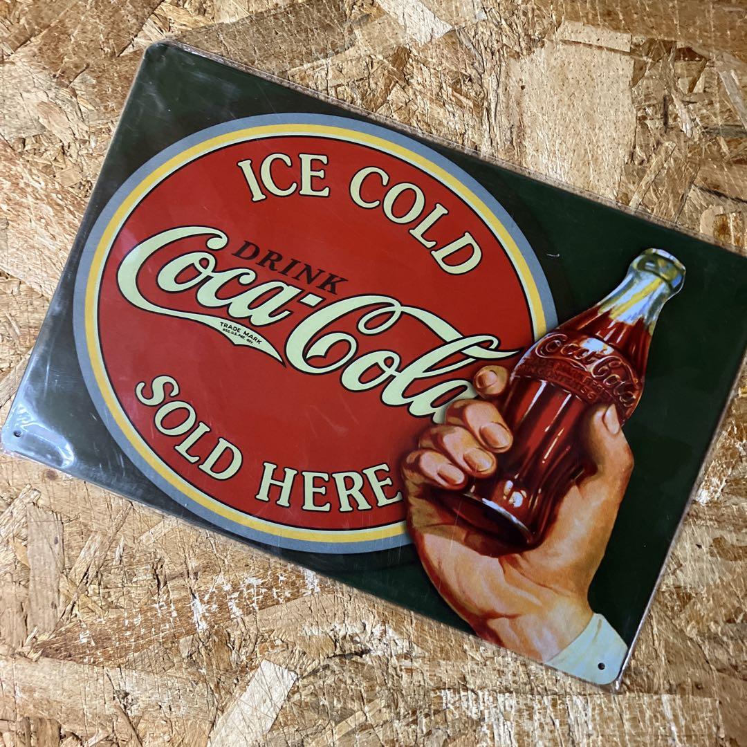 【激安アウトレット!】 Coca-Cola アイスコールド メルカリ - サイン ソフトドリンク