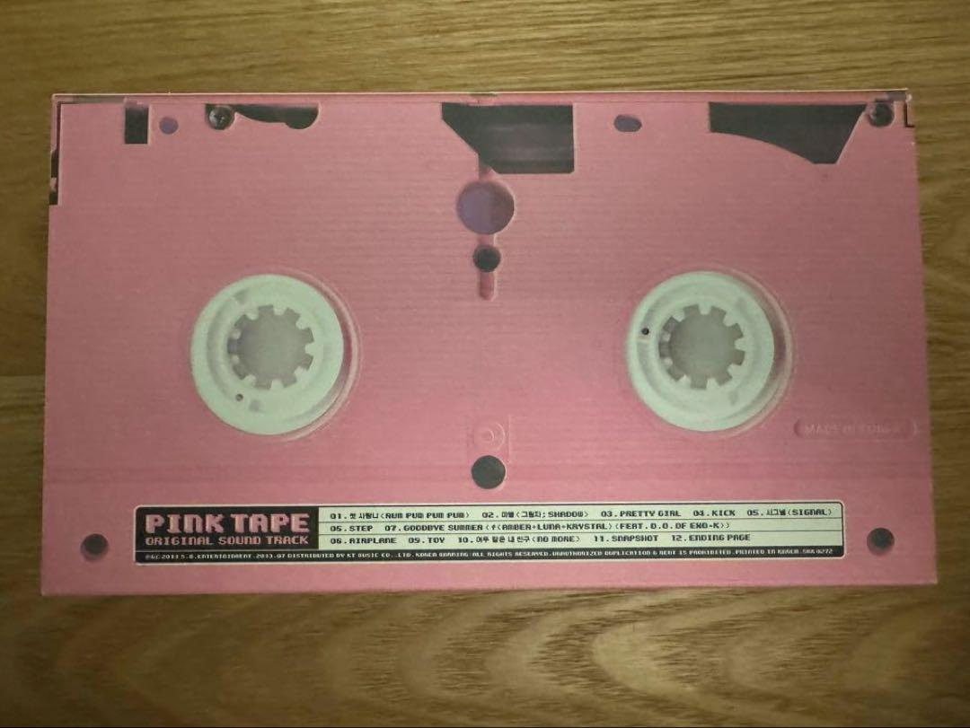 f(x) pinktape トレカ付き f(x) アルバムセット PinkTape 4Walls など