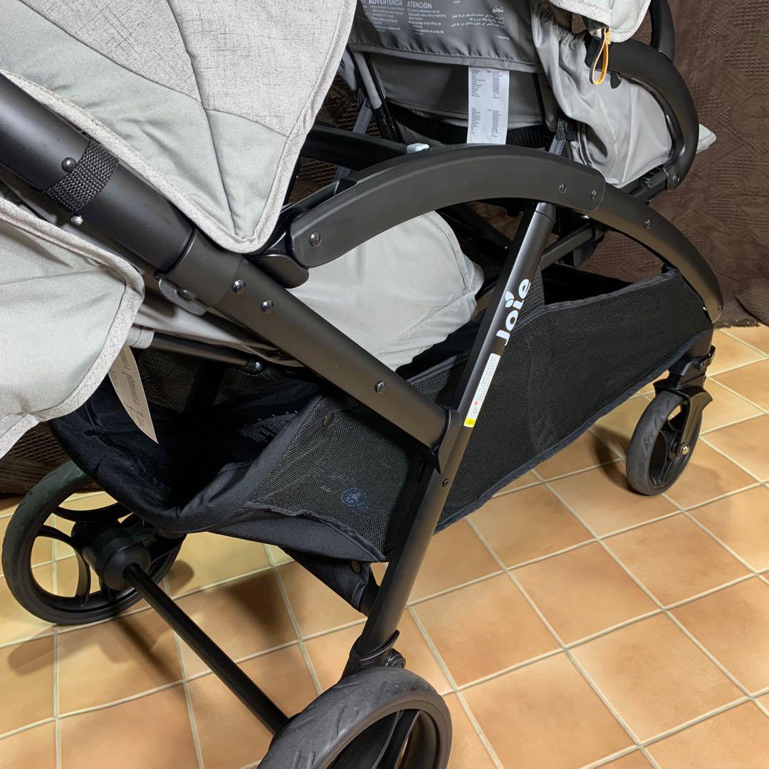 【週末限定セール中】【極美品】Joie ベビーカー エヴァライトデュオ 2人乗り