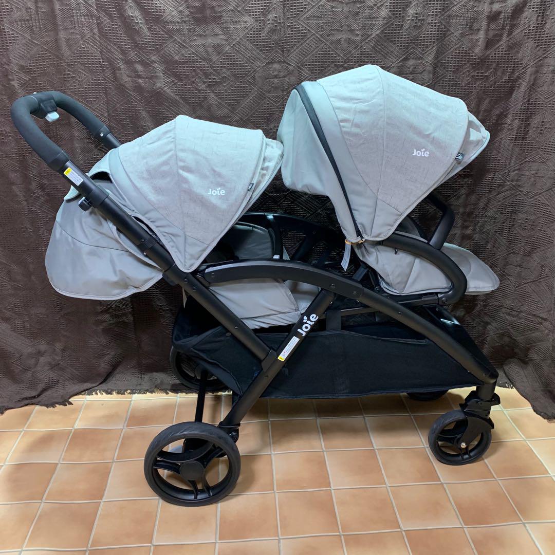【週末限定セール中】【極美品】Joie ベビーカー エヴァライトデュオ 2人乗り