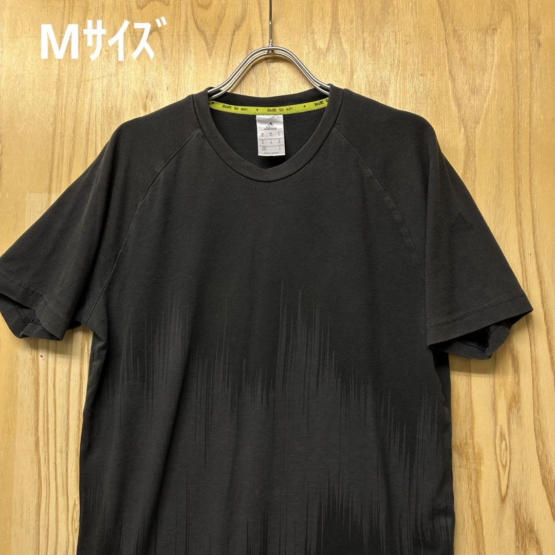 USA古着Tシャツ　Mサイズ adidas ブラック