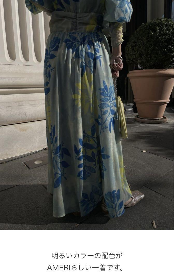 新品タグ付 MEDI ROLLER ART CHIFFON DRESS M 画像8