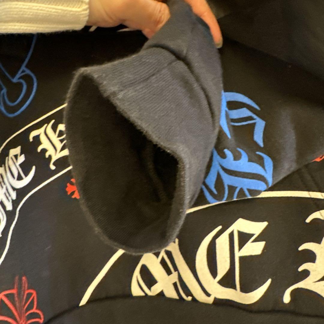 【中古】クロムハーツ CHROME HEARTS stencil hoodie